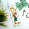 Bookmark Cross Stitch Kit "Alice in Wonderland: Drink Me"