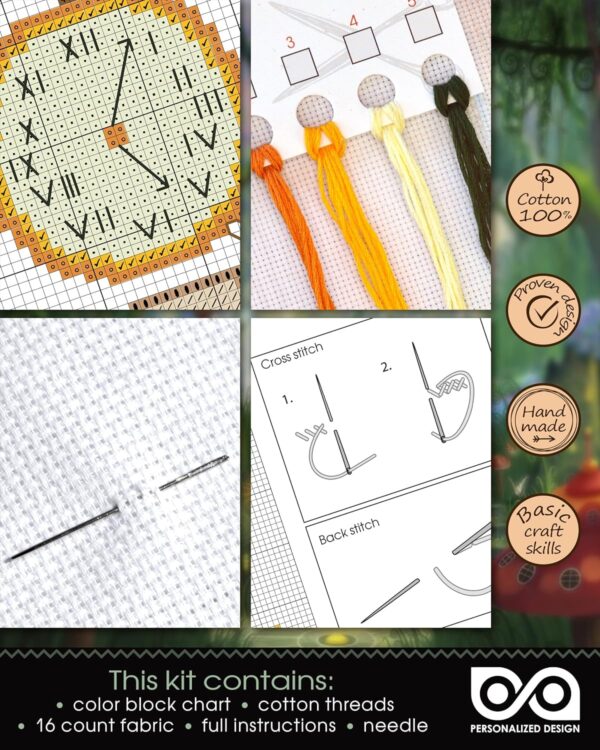 Bookmark Cross Stitch Kit "Alice in Wonderland: Drink Me"