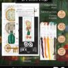 Bookmark Cross Stitch Kit "Alice in Wonderland: Drink Me"