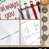 Quote Cross Stitch Kit "You will always be lucky if you know how to make friends with strange cats"