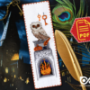 Bookmark cross stitch pattern "Night Owl" - Download in PDF