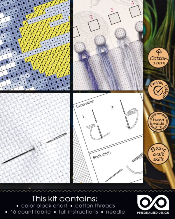 Bookmark Cross Stitch Kit "Magic Night"