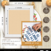 Quote Cross Stitch Kit "Sorry I'm late I didn't want to come"