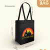 Shopping Tote Bag "Harry Potter: Let The Magic Begin" (Black Color)