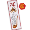 Bookmark cross stitch pattern "The Hobbit: Gandalf’s Pipe" - Download in PDF