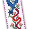 Counted Cross Stitch Bookmark Kit "The Hunger Games: The Ballad of Songbirds & Snakes"