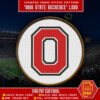 Ohio State Buckeyes logo counted cross stitch pattern title - 03