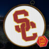 USC Trojans logo counted cross stitch pattern - PDF-file download