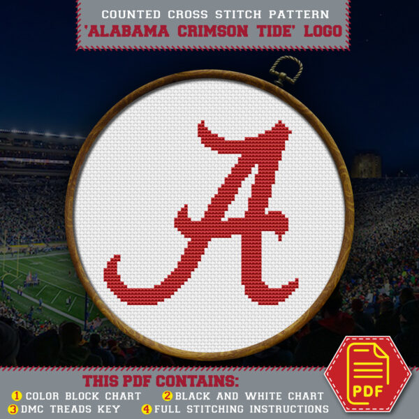 Alabama Crimson Tide Logo - 03