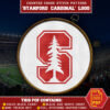 Stanford Cardinal logo counted cross stitch pattern - PDF Download
