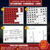 Stanford Cardinal logo counted cross stitch pattern - PDF Download