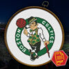 Boston Celtics Logo Counted Cross Stitch Pattern - Download in PDF