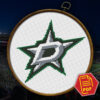 Dallas Stars Logo Counted Cross Stitch Pattern - Download in PDF