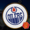 Edmonton Oilers Logo Counted Cross Stitch Pattern - Download in PDF