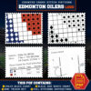 Edmonton Oilers Logo Counted Cross Stitch Pattern - Download in PDF