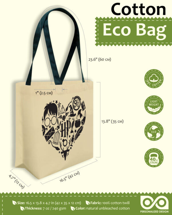 Shopping Tote Bag "Harry Potter: Heart"