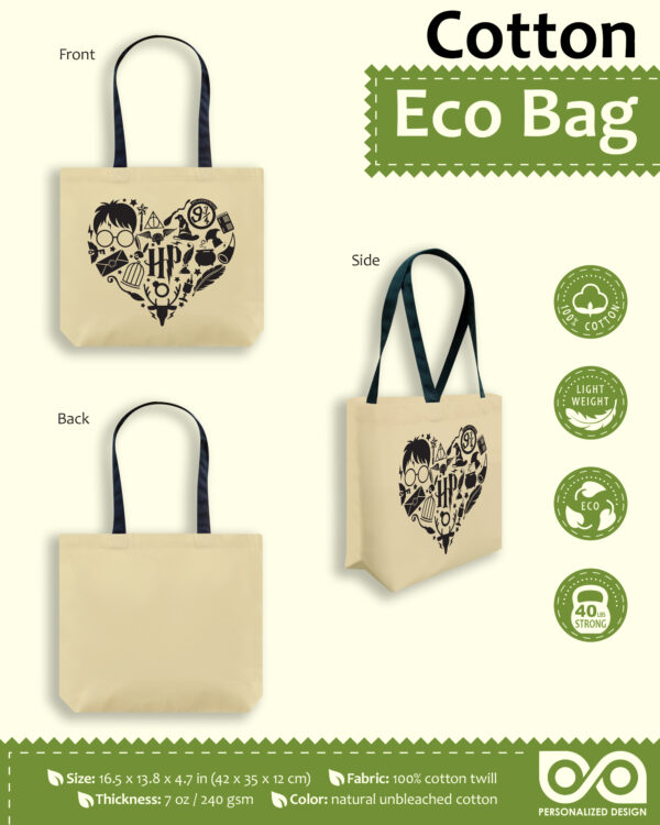 Shopping Tote Bag "Harry Potter: Heart"