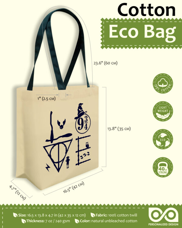 Shopping Tote Bag "Harry Potter: LOVE"