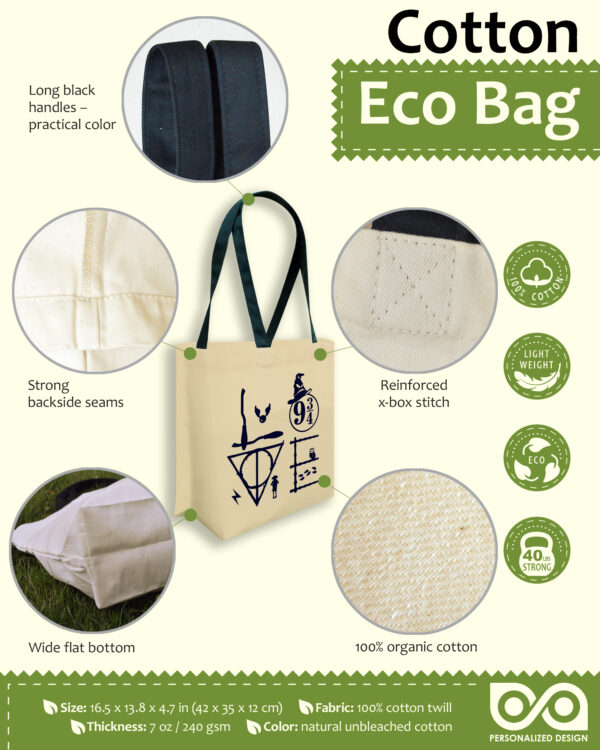 Shopping Tote Bag "Harry Potter: LOVE"