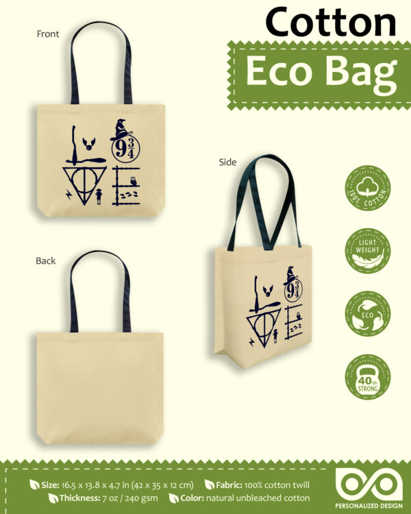 Shopping Tote Bag "Harry Potter: LOVE"