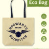 Shopping Tote Bag "Harry Potter: Quidditch - Hogwarts. Est.1092"