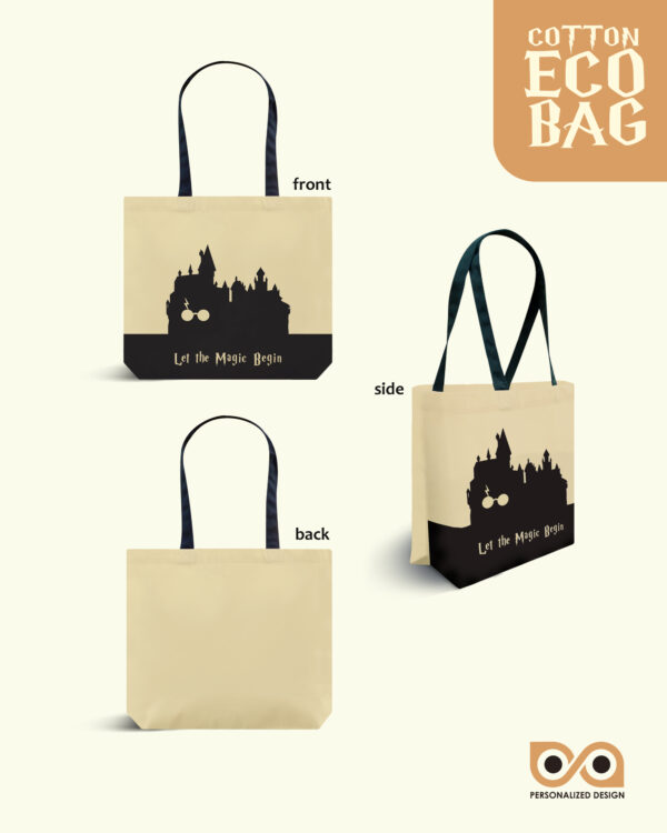 Shopping Tote Bag "Harry Potter: Let The Magic Begin"
