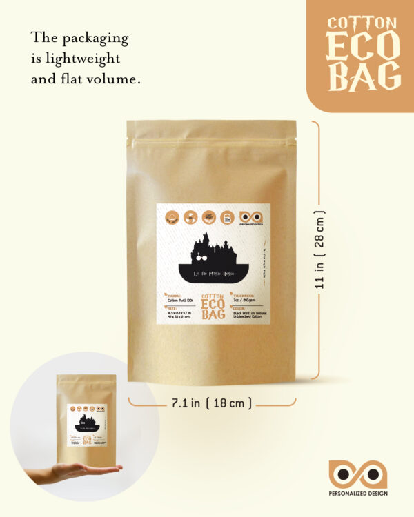 Shopping Tote Bag "Harry Potter: Let The Magic Begin"