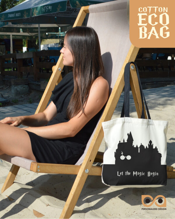 Shopping Tote Bag "Harry Potter: Let The Magic Begin"
