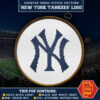 NY Yankees Logo Counted Cross Stitch Pattern