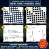 NY Yankees emblem counted cross stitch - download in PDF