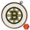 Boston Bruins Logo Counted Cross Stitch Pattern - Download in PDF
