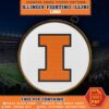 Fighting Illini DIY Cross Stitch Kit Contents - PDF Pattern Chart