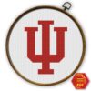 Indiana Hoosiers Logo Counted Cross Stitch Pattern - Download in PDF