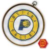 Indiana Pacers Logo Counted Cross Stitch Pattern - Download in PDF