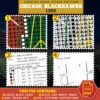 Chicago Blackhawks Cross Stitch Pattern - Details