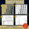 Purdue Boilermakers Logo Counted Cross Stitch Pattern - Download in PDF