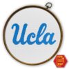 UCLA Bruins Logo Counted Cross Stitch Pattern - Download in PDF