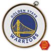Golden State Warriors Logo Counted Cross Stitch Pattern – Download in PDF