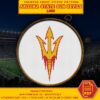 Arizona State Sun Devils Logo Counted Cross Stitch Pattern - Download in PDF