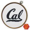 California Golden Bears Logo Counted Cross Stitch Pattern - Download in PDF