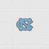 North Carolina Tar Heels Logo Counted Cross Stitch Pattern - Download in PDF