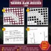 Texas A&M Aggies Logo Counted Cross Stitch Pattern - Download in PDF