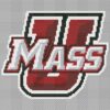 UMass Minutemen Logo Counted Cross Stitch Pattern - Download in PDF