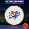 Oklahoma City Thunder Logo Counted Cross Stitch Pattern – Download in PDF