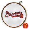 Atlanta Braves Logo Counted Cross Stitch Pattern – Download in PDF