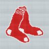 Boston Red Sox Logo Counted Cross Stitch Pattern – Download in PDF