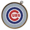 Chicago Cubs Logo Counted Cross Stitch Pattern – Download in PDF