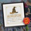 Counted cross stitch pattern “Sorting Hat Faculties: You might belong in Hufflepuff” – Download in PDF