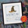 Counted cross stitch pattern “Sorting Hat Faculties: You might belong in Ravenclaw” – Download in PDF