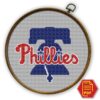 Philadelphia Phillies Logo Counted Cross Stitch Pattern – Download in PDF